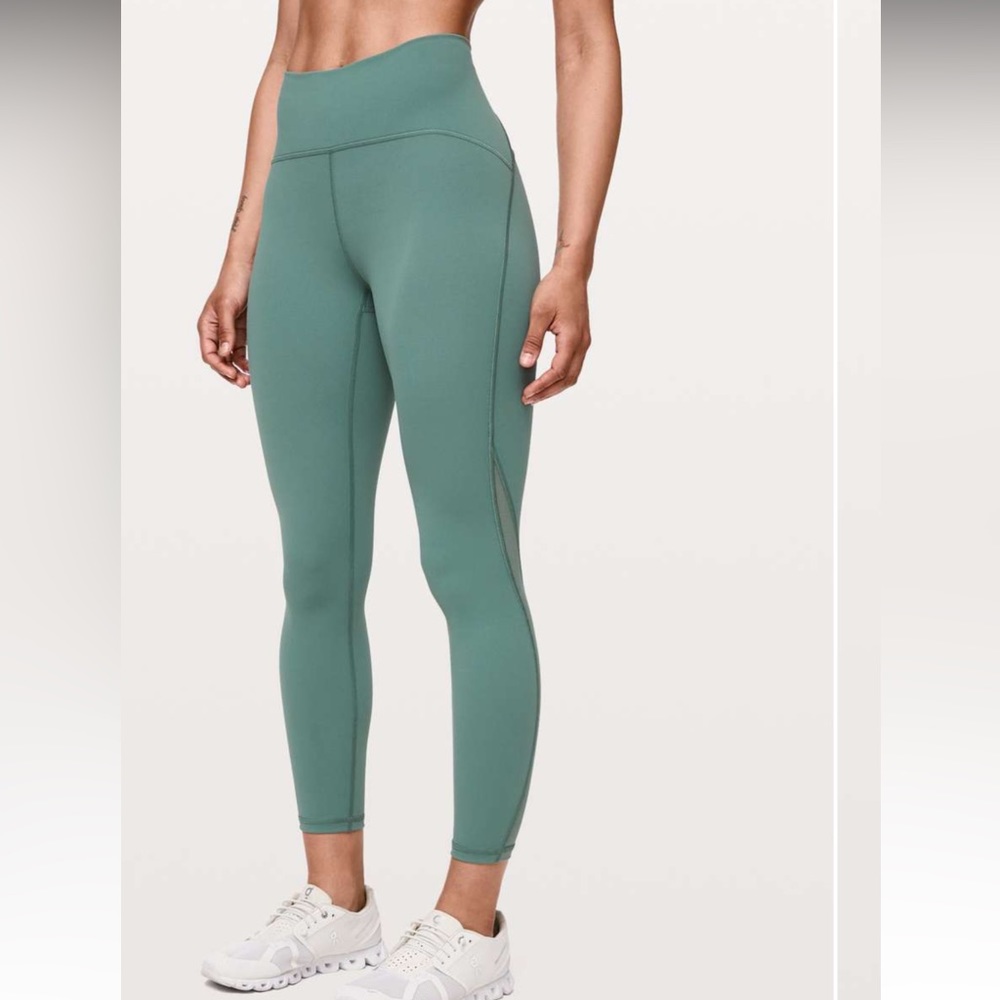 Lululemon Train Times Pant 25" Frosted Pine